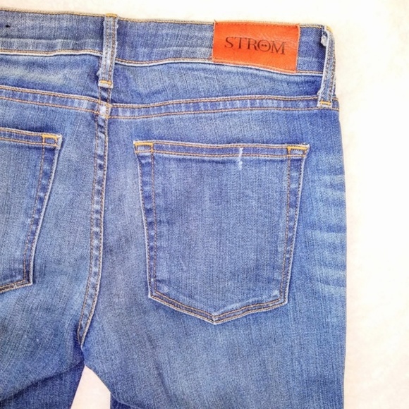 NWOT Strom Distressed TIO Skinny Jeans Jaguar 26 - Picture 4 of 8